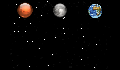 play Varying Gravity of Planets