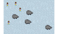 play A Girl Chasing Corona virus